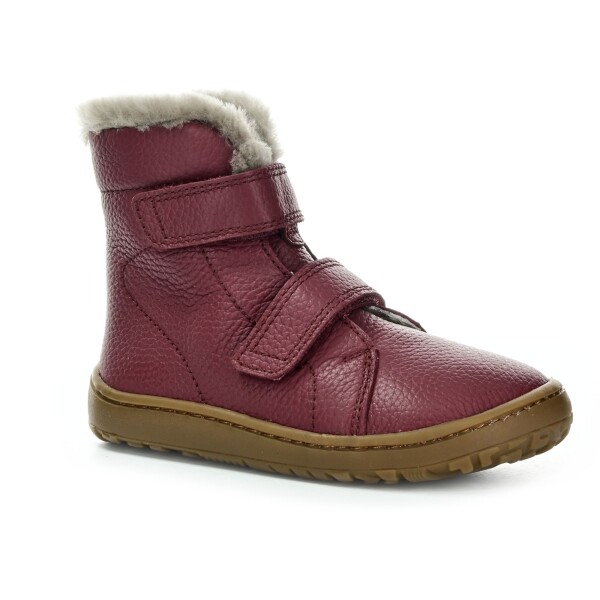 Froddo Furry Boot G3160248-6 Bordeaux barefoot zimné topánky 23 EUR