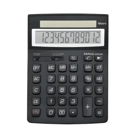 Maul ECO 950 čierna / Stolová kalkulačka / 12miestna / solárne napájanie (7268990)