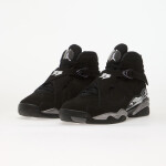 Tenisky Air Jordan 8 Retro "Chrome" Black/ White-Lt Graphite EUR 43