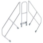 MUNK Günzburger Steigtechnik 600974 Munk Druhé madlo pre prechod 45° 4 schody 1 ks; 600974