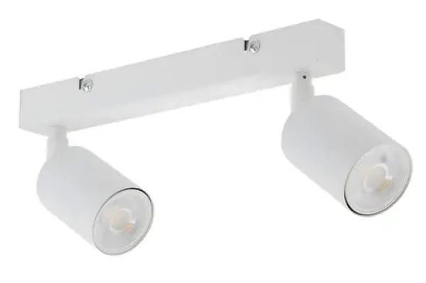 TK Lighting TOP biela / Stropné bodové svietidlo / 2x GU10 / max. 10W / bez zdroja (6198)
