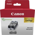 Canon Canon ink double pack black PGI-520BK