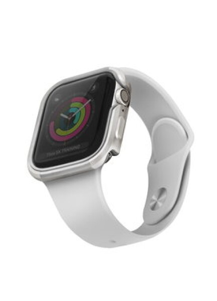 Uniq Valencia puzdro pre Apple Watch (40mm) - Titanium strieborná (8886463671153)