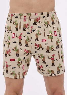 Pánske šortky Cornette Classic 011/163 3XL Tělová