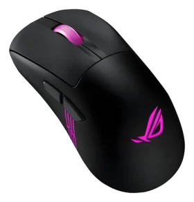 Asus ROG Keris II Origin čierna / Bezdrôtová herná myš / optická / 42000 DPI / 6 tlačidiel / 2.4 GHz / BT (90MP04A0-BMUA00)