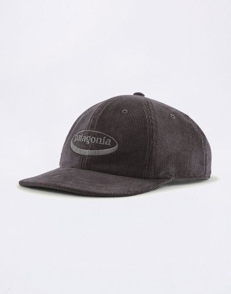 Patagonia Corduroy Cap '95 Oval Logo: Ink Black