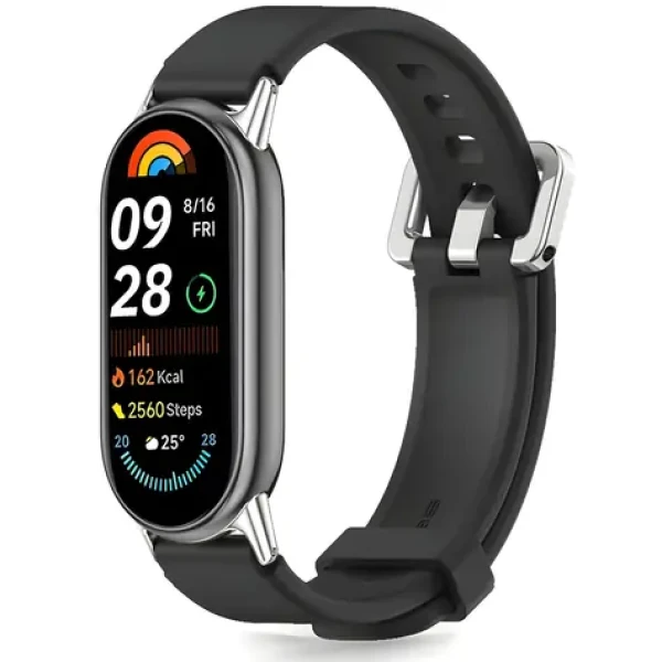 Tech-Protect IconBand Classic čierna / Remienok / pre XIAOMI SMART Band 8, 9, 10 / NFC