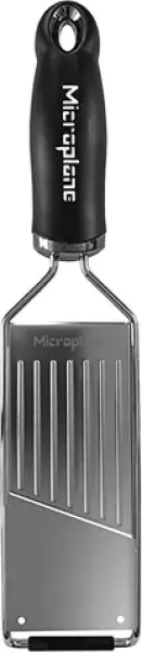 Microplane Gourmet Mandolin plátkovacie strúhadlo čierna / 31.5 x 7.5 x 3 cm / nerez oceľ (45044)