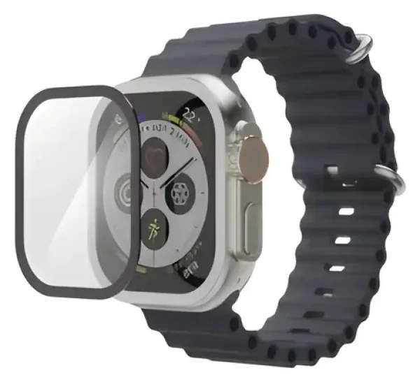 HAMA Super Hybrid Film / Ochranná fólia / Apple Watch Ultra/Ultra 2 49mm / priehľadná / rPET / 0,22 mm