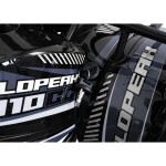 Mamido Detská benzínová štvorkolka RamiGO WILDPEAK 110CC čierna