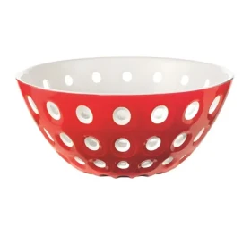 Guzzini LE MURRINE misa červená, biela / Misa / Akrylát / 3 Color Tech / O 20 cm (279420147)