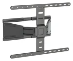 Equip 43"-90" čierna / Nástenný držiak TV / naklápací a výklopný / VESA 600x400 / nosnosť 50 kg (650344)