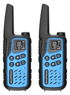Baofeng BF-T25E modrá / Sada PMR vysielačiek / 2 ks / 16 kanálov / VOX / dosah 10 km (5904921481908)