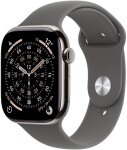 Apple Watch 11 GPS + Cellular 46mm Natural Titanium Sport Band S/M Grafitový (MFCW4ZR/A)