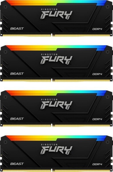 Kingston Beast RGB, DDR4, 32 GB, 3600MHz, CL17 (KF436C17BB2AK4/32)