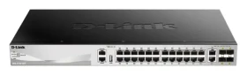 D-Link DGS-3130-30TS Switch / 24x GLAN / 2x 10GLAN / 4 x 10G SFP+ (DGS-3130-30TS/SI)