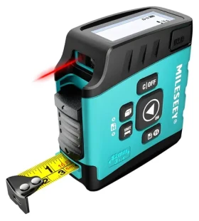 Mileseey DT20 / Laserový diaľkomer / dosah 40 m / zvinovací meter 5 m / IP54 (DT 20)