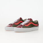 Tenisky Vans LX Old Skool 36 Patent Bordeaux/ Olive EUR 44