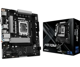 ASRock H810M-X / H810 / LGA 1851 / 2x DDR5 / PCIEx 16 / 2.5GLAN / mATX (90-MXBS4-A0UAYZ)