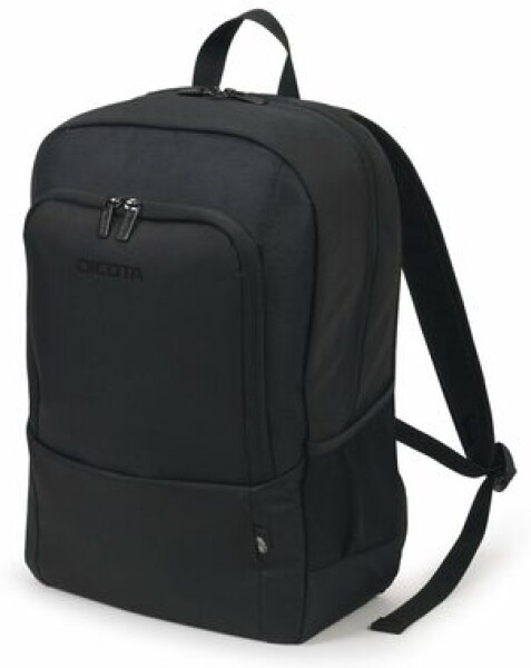 DICOTA Eco Backpack BASE 14.1 čierna / batoh s vreckom na notebook / 20 L / polyester + recyklovaný plast (D30914-RPET)