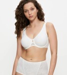 WILD ROSE SENSATION - Minimizer: opticky o jeden košíček menší, prirodzene zaoblený Triumph SILK WHITE 90F