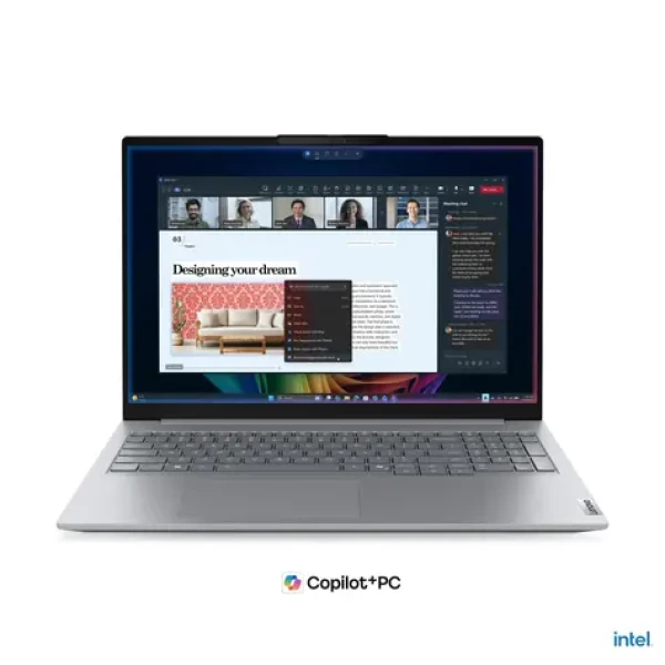 Lenovo ThinkBook 16 G9 IPL sivá / Notebook / 16" WUXGA / Intel Core Ultra 5 325 2.1GHz / 16GB / 512GB SSD / Intel Arc (21UR002KCK)