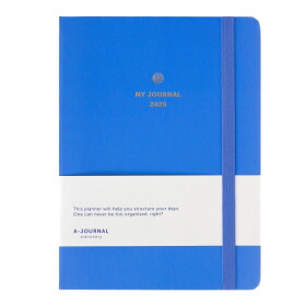 A-JOURNAL collection Týždenný plánovací diár 2025 Lavender Blue A5