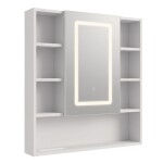 REA - Zrkadlová skrinka s LED osvetlením Luna 70x80cm REA-M0405