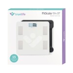 TrueLife FitScale W4 BT biela / múdra osobná váha / Bluetooth / do 180 kg / iOS amp; Android (TLFSW4BT)