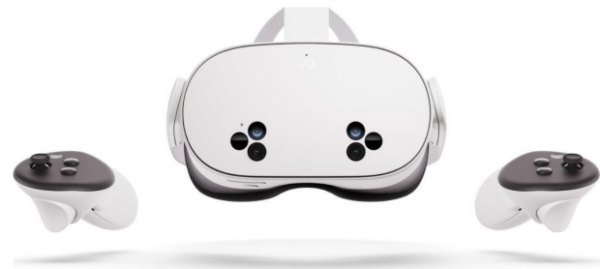 Gogle VR META Meta Quest 3S 128GB + Gorilla Tag Cardboard Hero Bundle