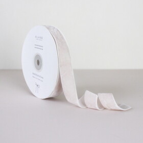 Bella Rose Zamatová stuha 2 cm – Taupe (10 m)