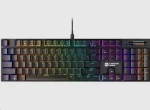 Canyon CND-SKB55-CS / Herná drôtová klávesnica / mechanická / RGB / 105 kláves / CZ/SK layout (CND-SKB55-CS)