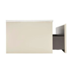 Kúpeľňová skrinka s umývadlom Naturel Austen 80x35x52 cm beige mat Naturel Austen80BG AUSTEN80BG