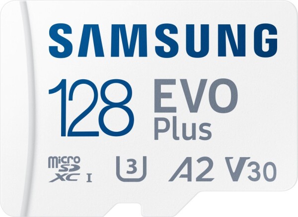 Samsung EVO Plus 2021 MicroSDXC 128 GB Class 10 UHS-I/U3 A2 V30 (MB-MC128KA/EU)