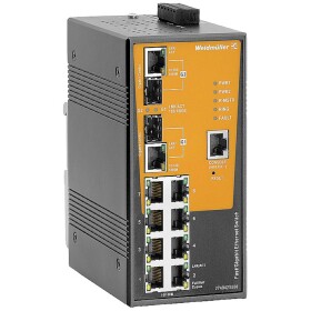 Weidmüller IE-SW-AL10M-8TX-2GC priemyselný ethernetový switch 10 / 100 / 1000 MBit/s; 2740420000