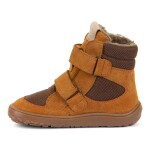 Detské zimné barefoot topánky TEX WINTER Cognac Froddo G3160247-4 - 25
