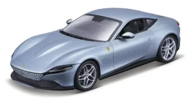 Bburago RACE+PLAY Ferrari Roma šedá metalíza