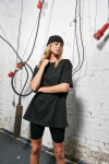 Build your Brand BY 149 Dámske tričko Oversize Boyfriend 56.0149 biele white M