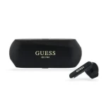 Guess Elongated Metallic ENC TWS Bezdrôtové Slúchadlá Black (57983122339)