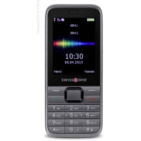 Swisstone SC 560 mobilný telefón Dual SIM čierna; 450030