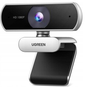 Ugreen Kamera internetowa Ugreen CM647 USB, Full HD 1080p, 30FPS (sivá)