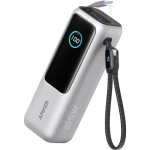Anker 25000mAh Powerbanka strieborná / 165W / 2x kábel USB-C (A1695H41)