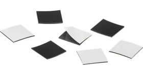 Magnetoplan Takkis 140 ks / Samolepiace magnety / 15 × 15 mm / hrúbka 0,75 mm