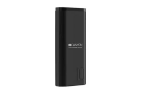 CANYON CNE-CPB010B 10 000 mAh Li-poly čierna / Power Bank / 5V / 2.1A / 1x USB / Smart IC (CNE-CPB010B)