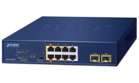 Planet GSD-1022UP / PoE switch / 8x Gigabit / 2x SFP / PoE+/PoE++ / neriadený (GSD-1022UP)