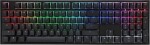 Ducky Ducky One 2 Backlit PBT Gaming Tastatur, MX-Red, RGB LED - schwarz