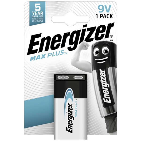 Energizer MAX Plus Batéria - 9V 1 ks (7638900423389)