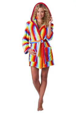 Dámske tričko Capri 3456 3/4 - Vestis XL duhové pruhy