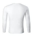 Tričko Progress LS unisex biele XL