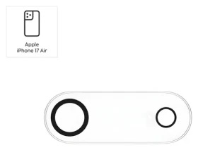 HAMA Cam Protect pre Apple iPhone Air číra / Ochranné sklo fotoaparátu / tvrdené sklo 9H